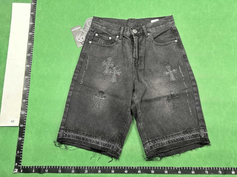 Chrome hearts denim shorts  (25 CP) - 2