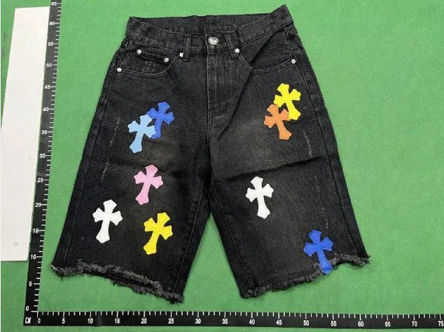 Chrome hearts denim shorts  (25 CP) - 3